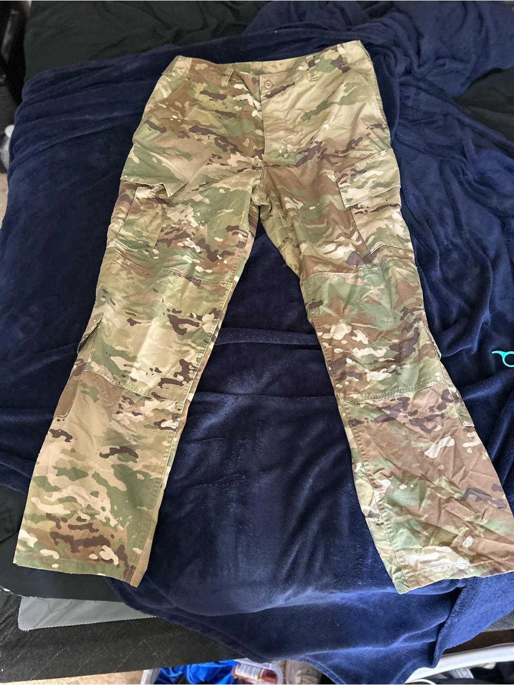 Men's Tactical Cargo Pants in Multicam Camo